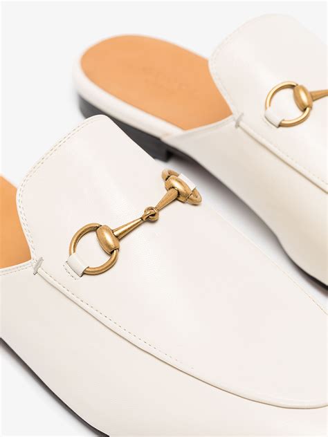 gucci princetown white